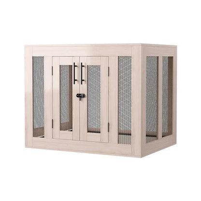 Yut four seasons universal wooden kennel cat litter pet litter indoor wild kennel large, medium and small dog kennel cat house