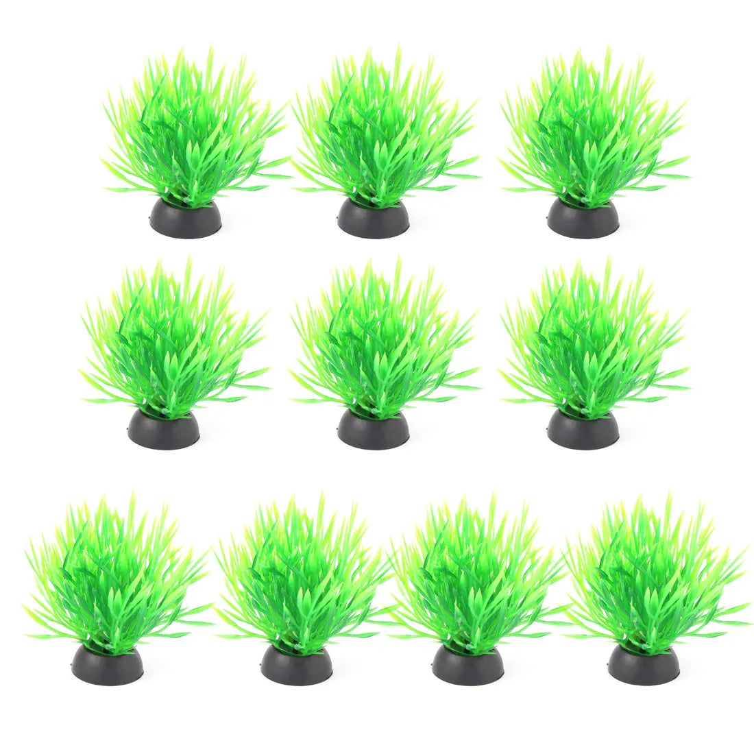UXCELL 10/20 Pcs Aquarium Artificial Plastic Plants Water Weeds Ornament Fish Tank Plant Flower Grass Decoration Accessories