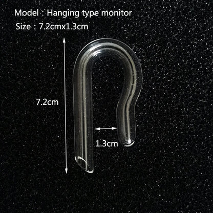 Glass Aquarium CO2 Indicator Fish Tank Liquid Tester Monitor Plants Grass CO2 System Drop Checker  For Fish Tank Aquatic Planted