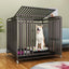 Dog cage Household Indoor with toilet Large Medium Small Dog Teddy Corgi Bichon Shiba Golden Retriever Large cage Kennel