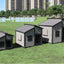 Small puppy house outdoor water rot kennel kennel kennel rural large medium and small outdoor villa