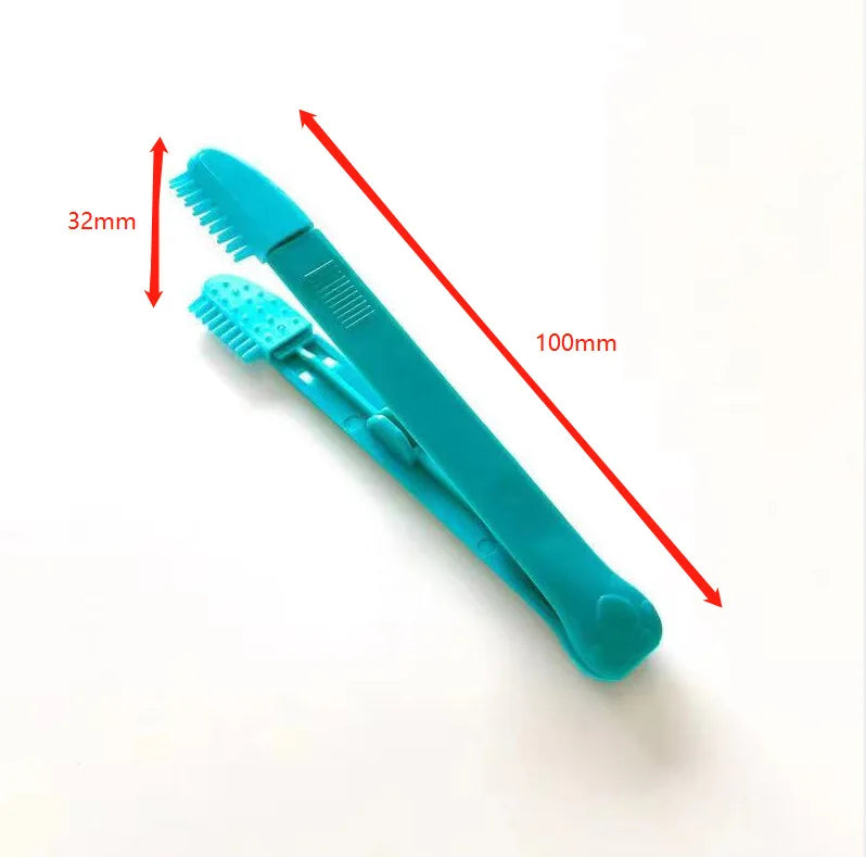 Pet Grooming Tools Cat Eyes Comb Pet Tear Stain Remover Comb Cleaning Brush for Small Cat Dog