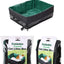 Cat Litter Box Dog Toilet Tray Portable Outdoor Waterproof Reusable Travel Oxford Litter Pan for Outdoor Travel Cat Supplies
