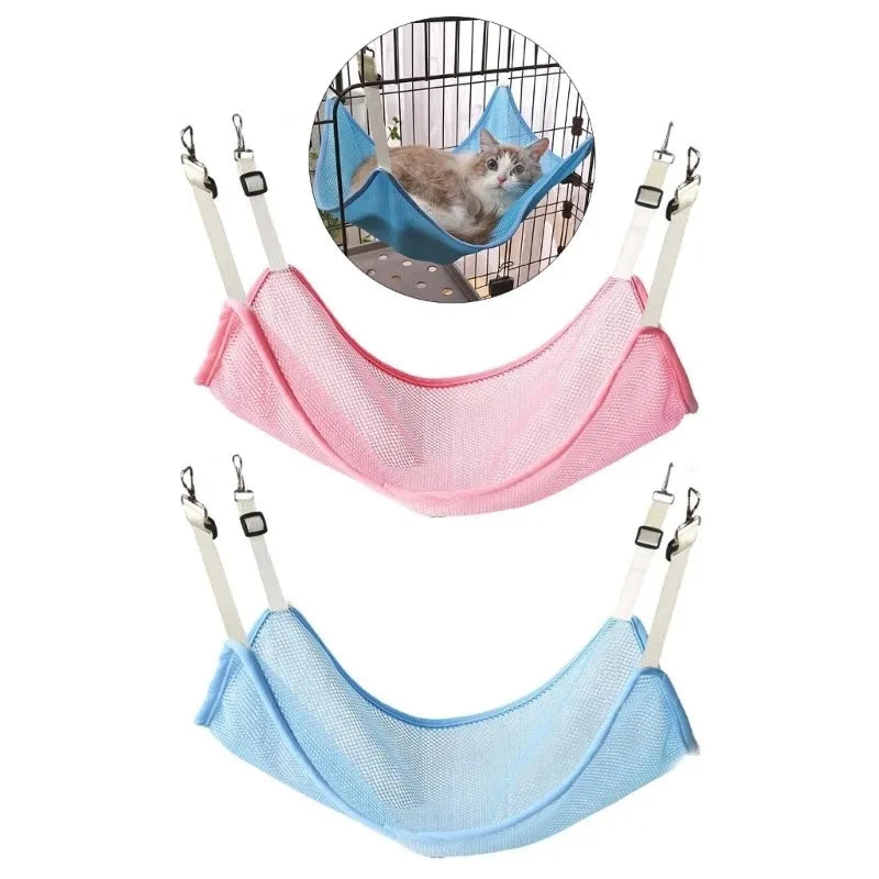 Cats Bed Summer Hammock Hammocks Hanging Accessories Pets Window Houses Beds Pet Things Balcon Kitten Furniture Hammack House