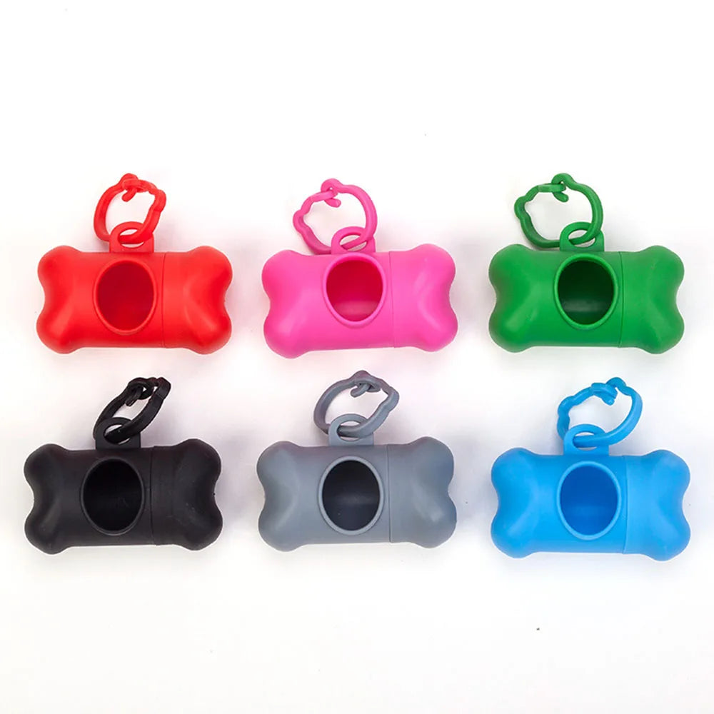 10 Roll Pet Dog Poop Bags Dispenser Collector Garbage Bag Puppy Dog Poop Scooper Bags for Dogs Cat Outdoor Cleaning Pet Supplies