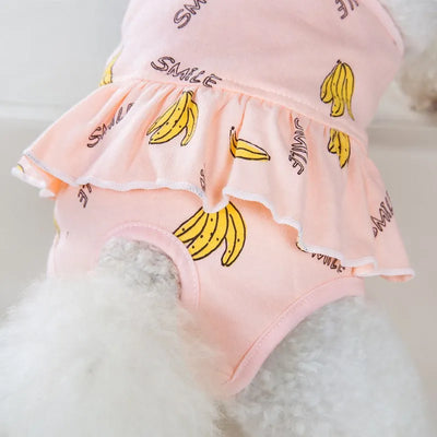 Dots Pet Dog Shorts Diaper Sanitary Physiological Pants Puppy Jumpsuit Sanitary Brief Panties Menstruation Underwear Briefs