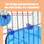 Bird Bath for Cage Parrot Bathing Tub Bird Cage Bath Bird Bathtub Pool Convenient Thick Sturdy for Cockatiel Parrots Small Birds