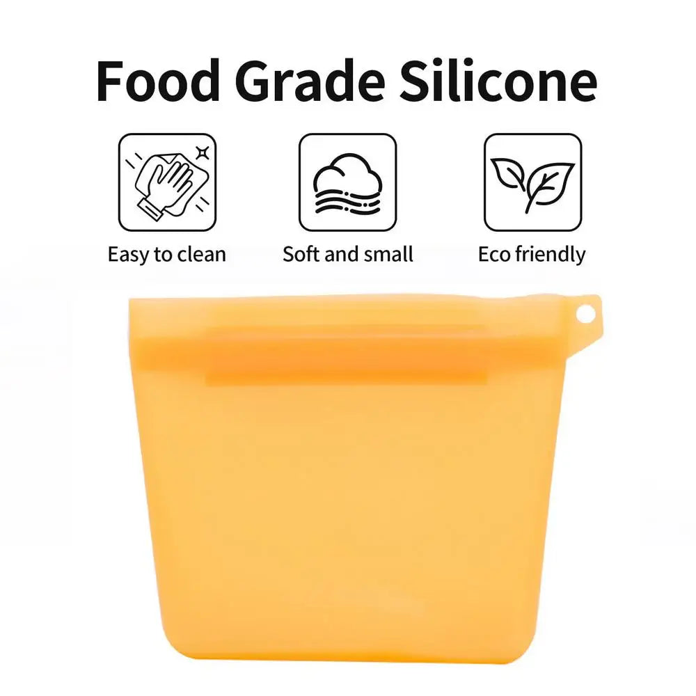 Silicone Dog Treat Bag Outdoor Feeder Portable Dog Training Bag Waterproof Dog Treat Holder Pouch Food Reward Storage Bag