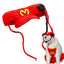 Funny Pet Hat Knitted Cat Waiter Beanie Hat Cartoon Pet Cosplay Caps for Puppy Kitten Weaving Puppy Costume Headwear Decoration