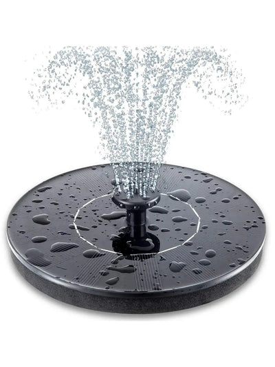 Solar Bird Bath Fountain Pump, Upgrade Solar Fountain , Free Standing Floating Solar Powered Water Fountain Pump for Bird Bath,