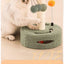 HOOPET Cat Climbing Frame Small Sisal Teasing Pet Toys Scratching Board Claw Grinding Cat Toys Carousel Type Cat Climbing Frame