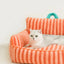 Cats Bed Stripe  Bed Sofa Cushions Plush Houses and Habitats Puppy Pet Kitten Accessories Goods Mat Things Accessory
