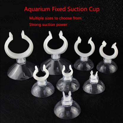 5pcs/10pcs Aquarium Suction Cup Air Tube Holder Sucker for Fish Tank Pump Oxygen Air Tube Fixing Clip  Aquarium Accessories
