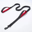 Double Handle Dog Leash, Double-Sided Reflective Night Safety, Heavy Duty For And Extra Large And Me