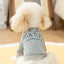 Cute Dog Clothes Bear Letter Print Pet Dog Hoodies Puppy Warm Coat Autumn Winter Dog Sweatshirt Chihuahua Apparel Cat Dlothing