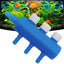 Fish Tank Air Splitter Fish Tank Air Pump Splitter Valve Aquarium Air Flow Control Lever Valve Distributor Splitter Airline Tube