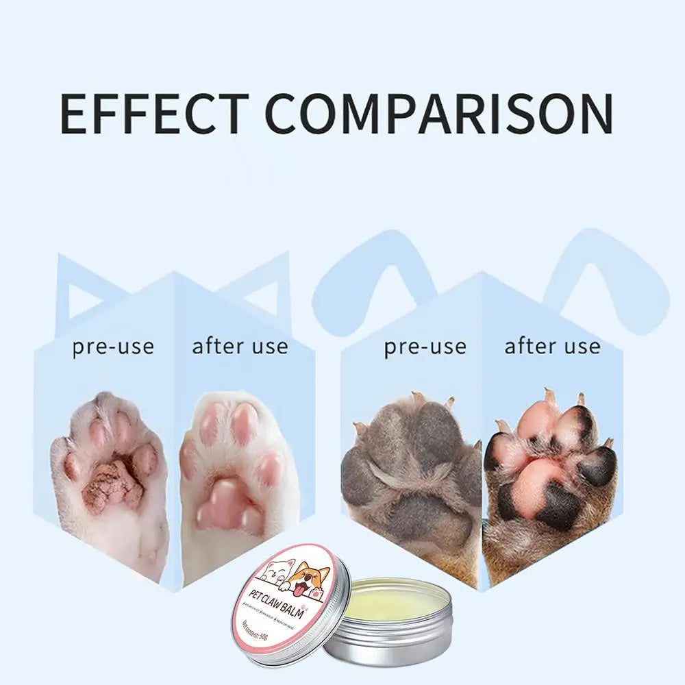 Dog Nose And Paw Balm Dog Paw Cream Cats Dogs Paw Protector Cream Pet Feet Moisturizer Pet Crack Feet Repair Pet Accessories