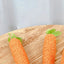 1PC Sisal Radish Toy Cat Toy Vocal Carrot Cat-Teasing Stick Self High And Fun Cat Scratch Board Pet Supplies