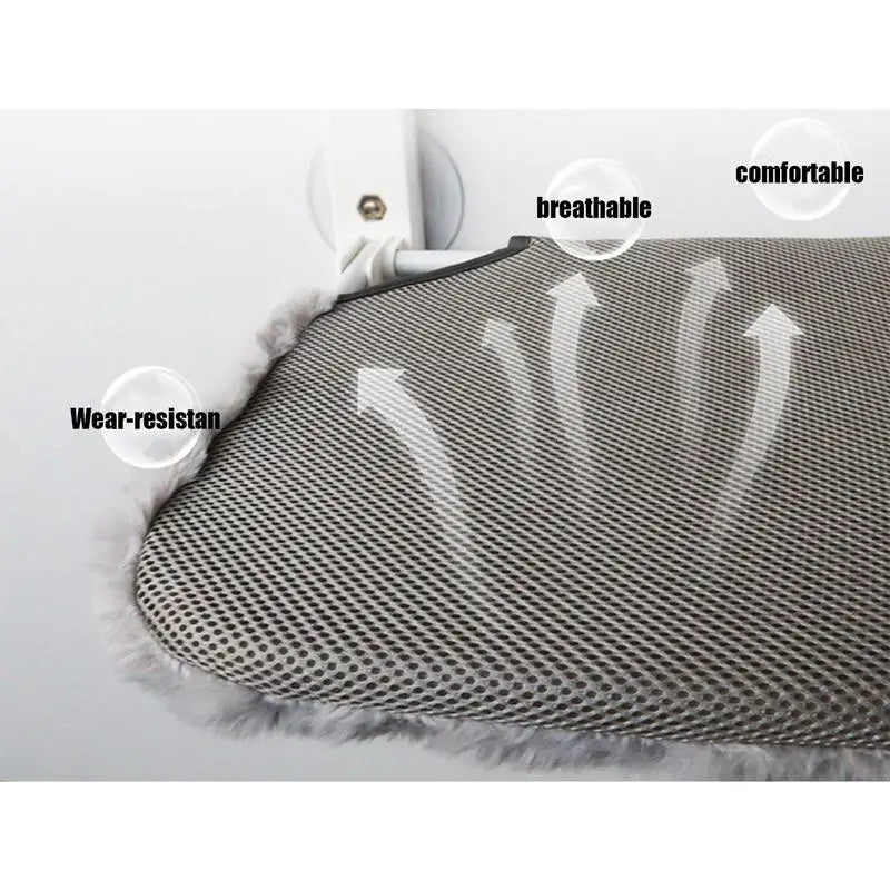 Reptile Window Perch Foldable Suction Cup Hammock Reusable Lizard Bed Breathable Chameleon Perch for Resting Sleeping Playing