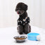 Pet Bowl Can Hang Stationary Dog Cage Bowls Stainless Steel Dog Cat Hanging Bowls Feeding Container for Small Dogs Accessorie
