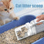 Cat Litter Shovel Poop Sifting Hollow Portable Litter Scoop With Holder Pet Supplies Large Cat Scooper Multifunctional For Pet