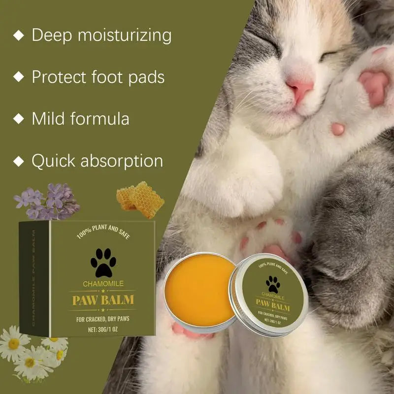 Paw Balm Dogs Lick Safe Gentle Dog Paw Cream Paw Balm Safe Balm For Dog Paws Deeply Hydrating Pet Supplies For Cat Dog Pet