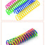4Pcs/Bag Extended Cat Color Plastic Spring Pet Cat Toys Interactive Pet Products for Cats Pet Cat Supplies