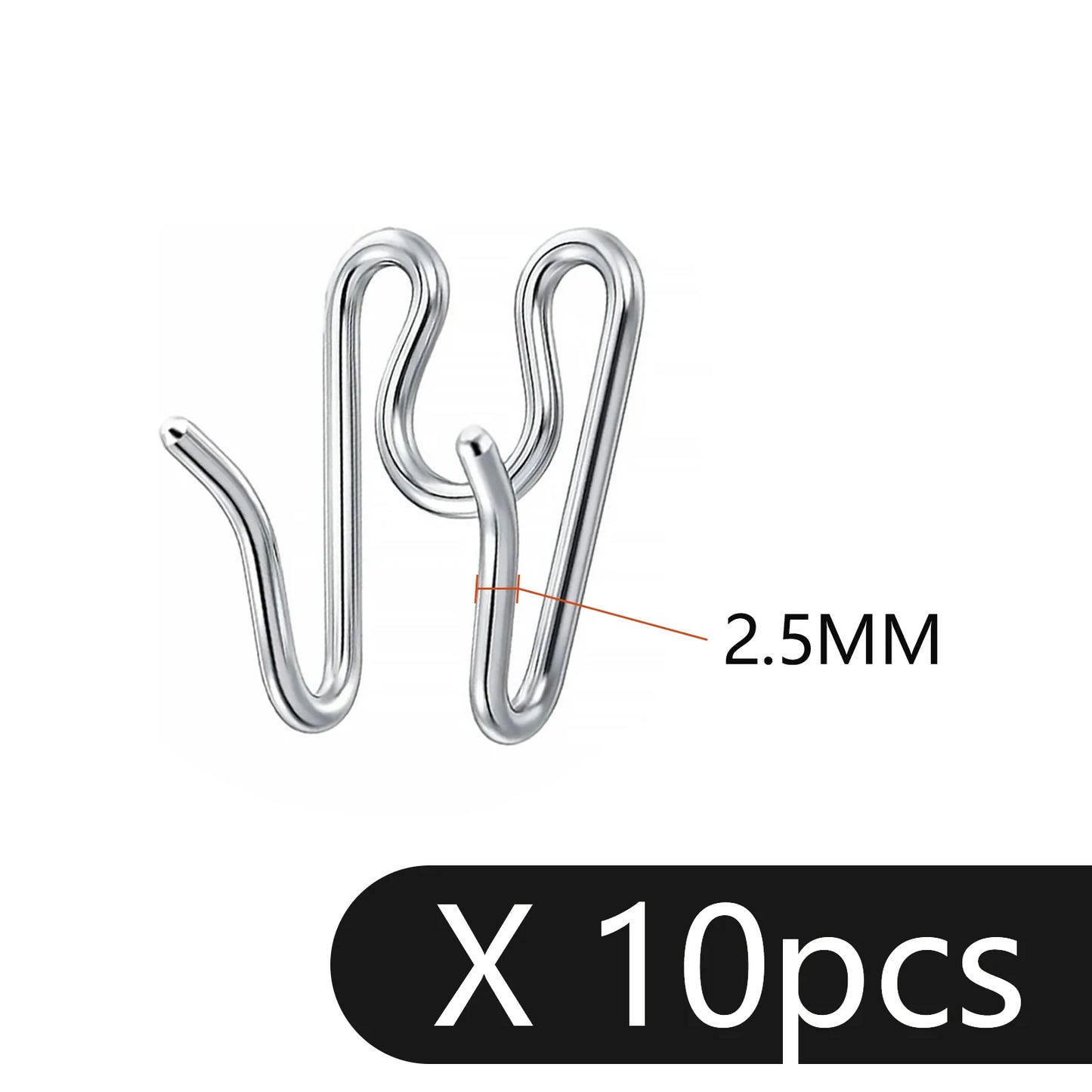 Dog Choke Collar Accessories Adjustable Training Collar For Dog 2.5/3.0/3.5/4.0MM Collar Links Fit for Prong Collar Pinch Collar