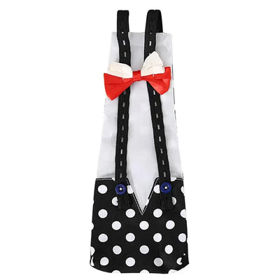 Adjustable Nappy Clothes Pet Supplies Physiological Pant Bowknot Chicken Diaper Clothes with Elastic Band Chicken Duck Diapers