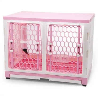 677-A Taiwan design strong Plastic Display modular Pet Dog Cat Cages