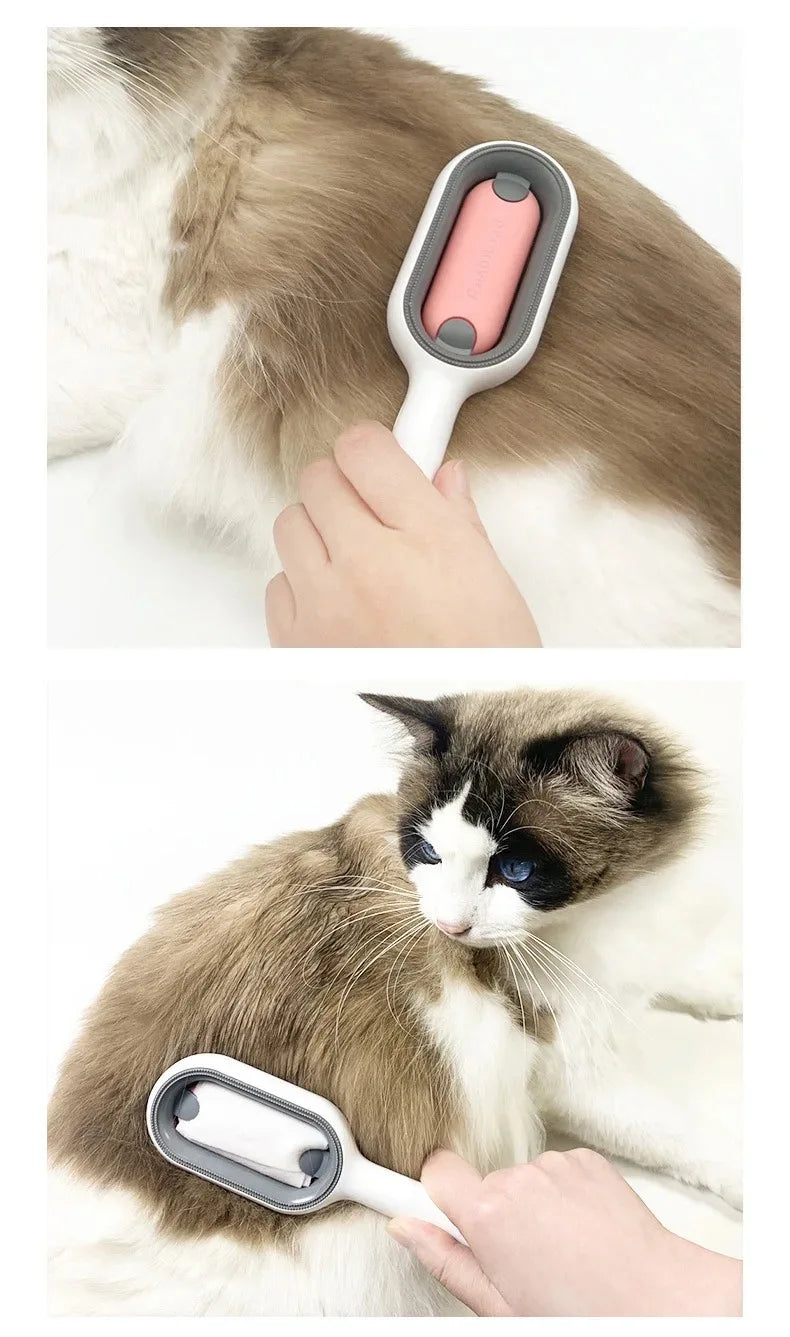 Cats Hair Brushes Grooming Massage Comb Pet Double Sided Hair Remover Brush Dog and Cat Home Accessory cats products for pets