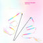 Simulation Feather Interactive Cat Toy Satin Ribbon Bell Cat Stick Toys Kitten Playing Teaser Wand Toy Cat Supplies Accessories