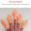Cat fun toy Small gloves Cat finger Sleeve mini hand model silicone small gloves Cat massage tools Pet cat toy Halloween gift
