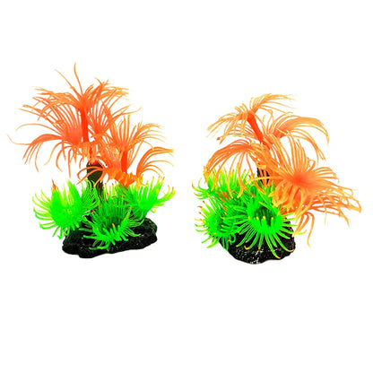 Artificial Underwater Coral  Aquarium Fish Tank Simulation Decoration Aquarium Backgrounds Plants Water Grass Accessories Home