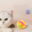 Cat Jingle Balls Cat Pounce Jinggle Ball Large Hollow Cat Rattle Ball Interactive Kitten Chasing Toys Kitten Pets Supplies
