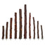 Natural Wood Pet Parrot Raw Wood Fork Tree Branch Stand Rack Squirrel Bird Hamster Branch Perches Chew Bite Toys Stick 1Pcs