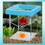 Acrylic Fish Breeding Isolation Box Floating Aquarium Breeder Feeder Fish Tank Hatching Incubator Aquarium Hatchery Accessory