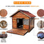 4XL Pet Kennel Large Dog Summer Cooler All Seasons Universal Medium Dog Kennel Solid Wood Removal and Washing