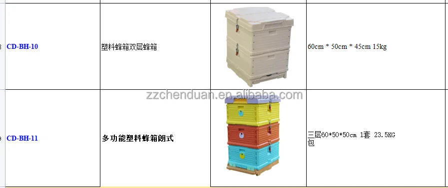 Beehive Langstroth Australian Polystyrene Beehive For beekeeping sale