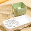 Cat Automatic Feeder Water And Food Dispenser For Pets Transparent Large Capacity Dogs Feeder Supplies Water Dispenser Pet