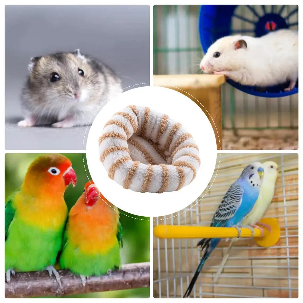 Hamster Houses And Hideouts Christmas Hamster Guinea Pig Hideouts Winter Sleeping House Washable And Removable Cute Hamster