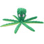 Squeaky Dog Toy Octopus Toy for Aggressive Chewers Tough No Stuffing Plush Crinkle Interactive Pet Toys for Puppy and Large Dogs