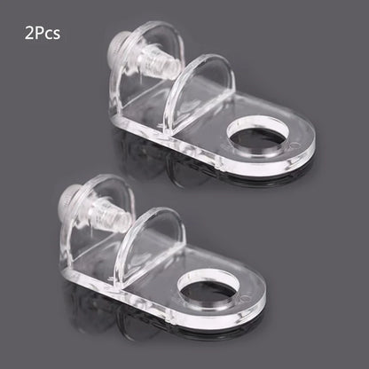 Acrylic Aquarium Fish Tank Clips universal Sprinkler Head Bracket Fixing Clip Accessories For Aquarium Floating Ball Bracket