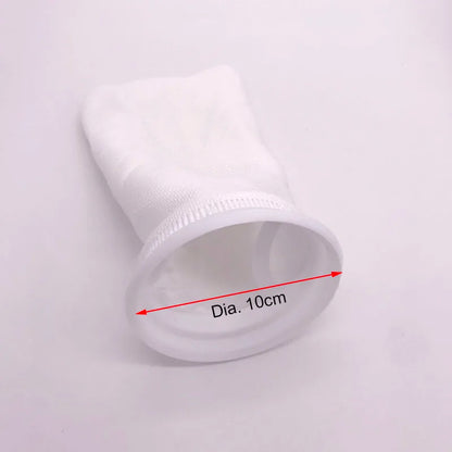 Aquarium Filter Bag with Frame Washable Reusable Mesh Foam Carpet Sock Drawstring Bag for Fish Marine Filtration System