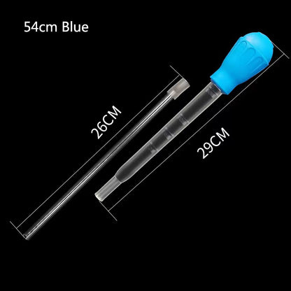 29/45/54cm Aquarium FishTank Clean Tool Pipette Fish Tank Siphon Pump Water Changer Aquarium Accessories with Extension Tube