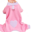 Heart Pattern Dog Pajamas for Small Dogs,Warm Fleece Dog Jumpsuit Yorkie Puppy Onesie 2024 New Autumn Winter Clothes Pet Apparel