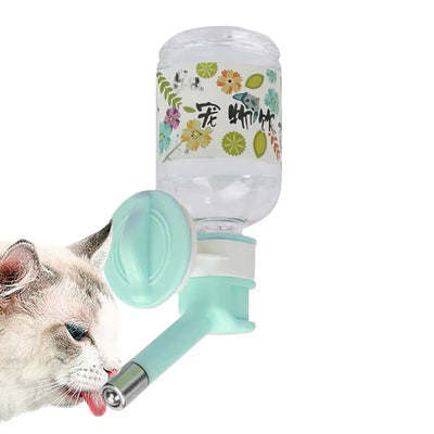 Dog Water Dispenser For Crate Leakproof Top Fill Pet Cage Auto Water Feeder Bottles No Drip Dog Kennel Water Bottle For Pets