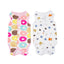 Cat Sleeveless Shirt Cat Recovery Suit Breathable E-Collar Alternative Vest for Cat Small Puppy Cute Printed Cotton Pet Clothes