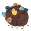 Pet Interactive  Puzzle Toys Encourage Natural Foraging Skills Portable Pet Snuffle Tissue Box Toy Slow Feeder Training Toy