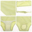 UXCELL Reusable Dog Diapers Female Dog Suspender Panties Casual Physiological Pants Adjustable Strap Striped Washable Underwear